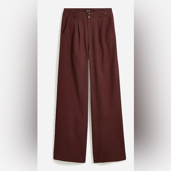 The Harlow wide-leg pant from Madewell size 10 - Picture 1 of 6